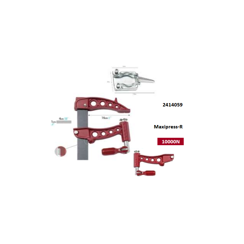 Asztalos szorító 160mm benyúlás