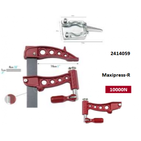Asztalos szorító 160mm benyúlás