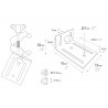 MULTICLAMP Adjustable Base Szorító