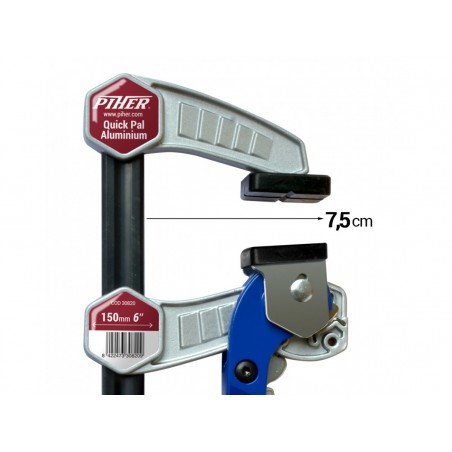 Gyorsszorító alumínium Quick Pal