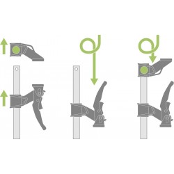 Gyorsszorító alumínium Quick Pal